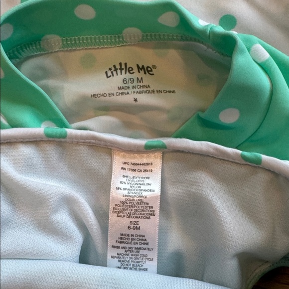 Little Me Rashguard 2-Piece - Picture 3 of 4